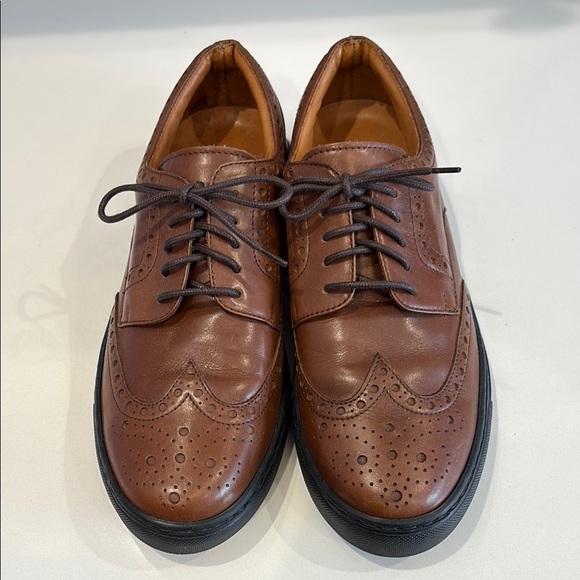 Stedi Dark Brown Lace Up Shoes—BEAUTIFUL!!  Like New Condition!! Size 7–Italy - Picture 1 of 8